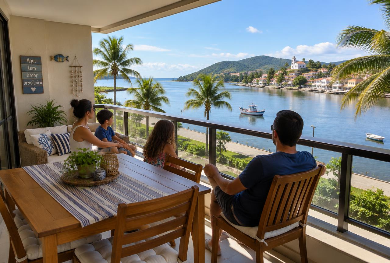 Apartamento para aluguel de temporada em Santa Cruz Cabrália: Apartamento familiar em Santa Cruz Cabrália